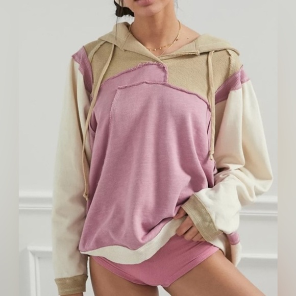 Anthropologie Tops - Anthropologie Saturday Sunday Oversized Hoodie Sz M